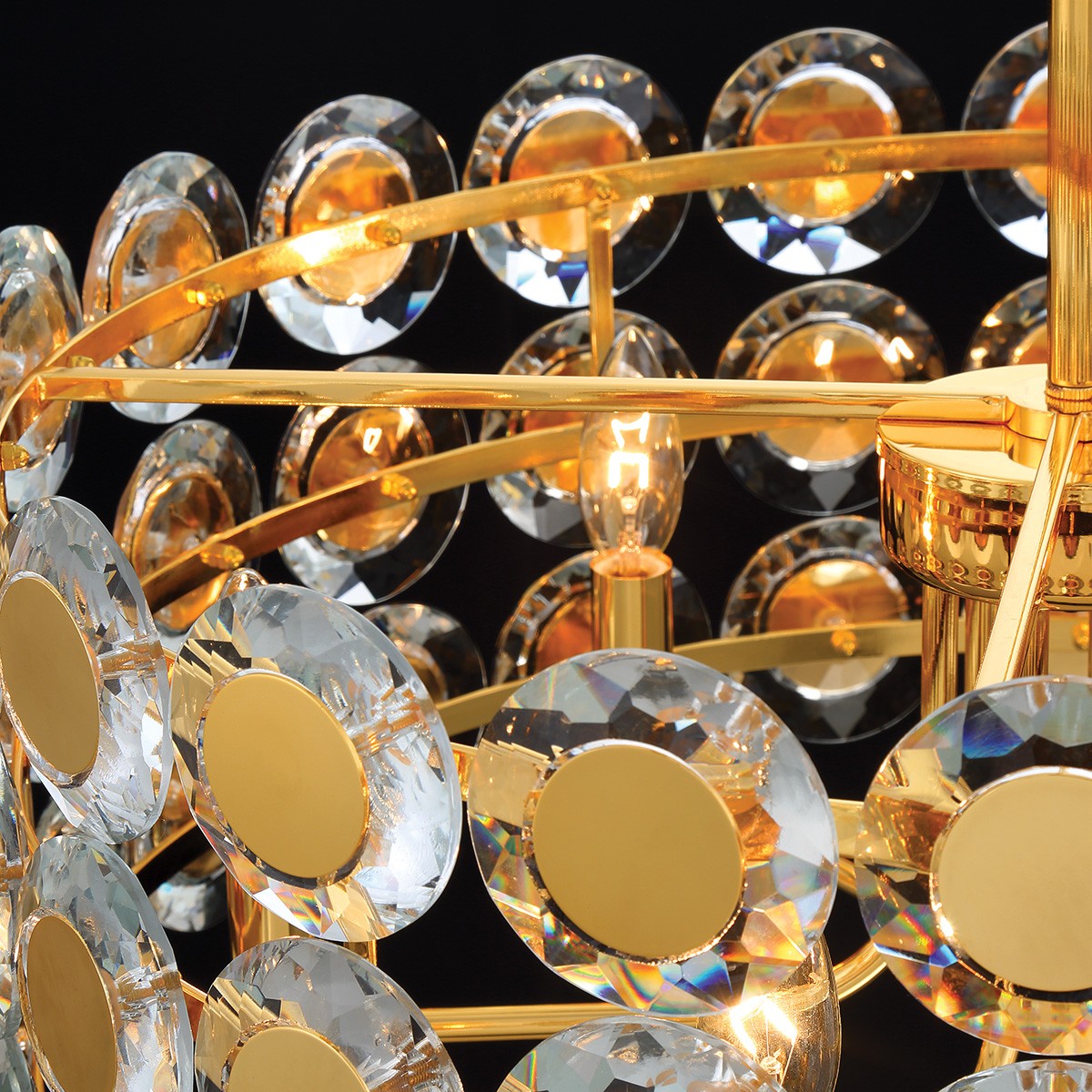 Lustre Perrene Or, 23 1/4" – vue 4