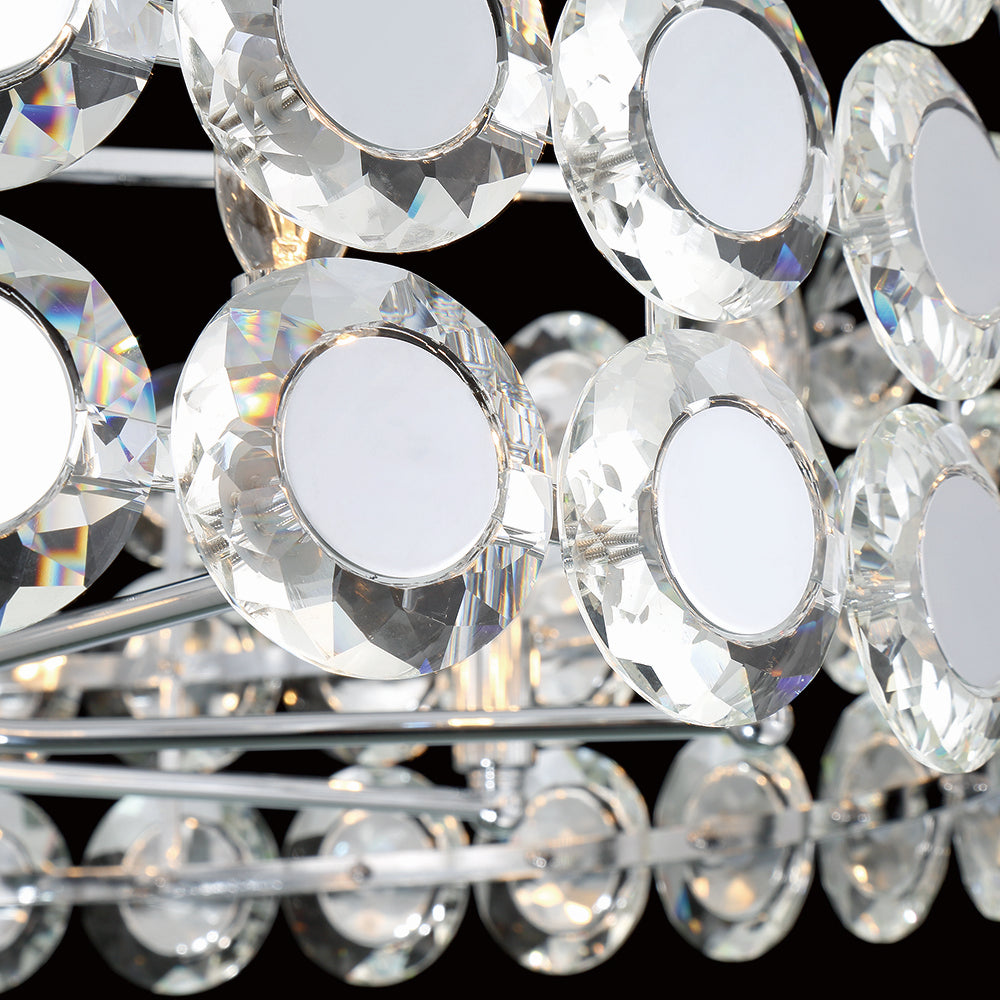 Lustre Perrene Chrome, 31 1/2" – vue 4