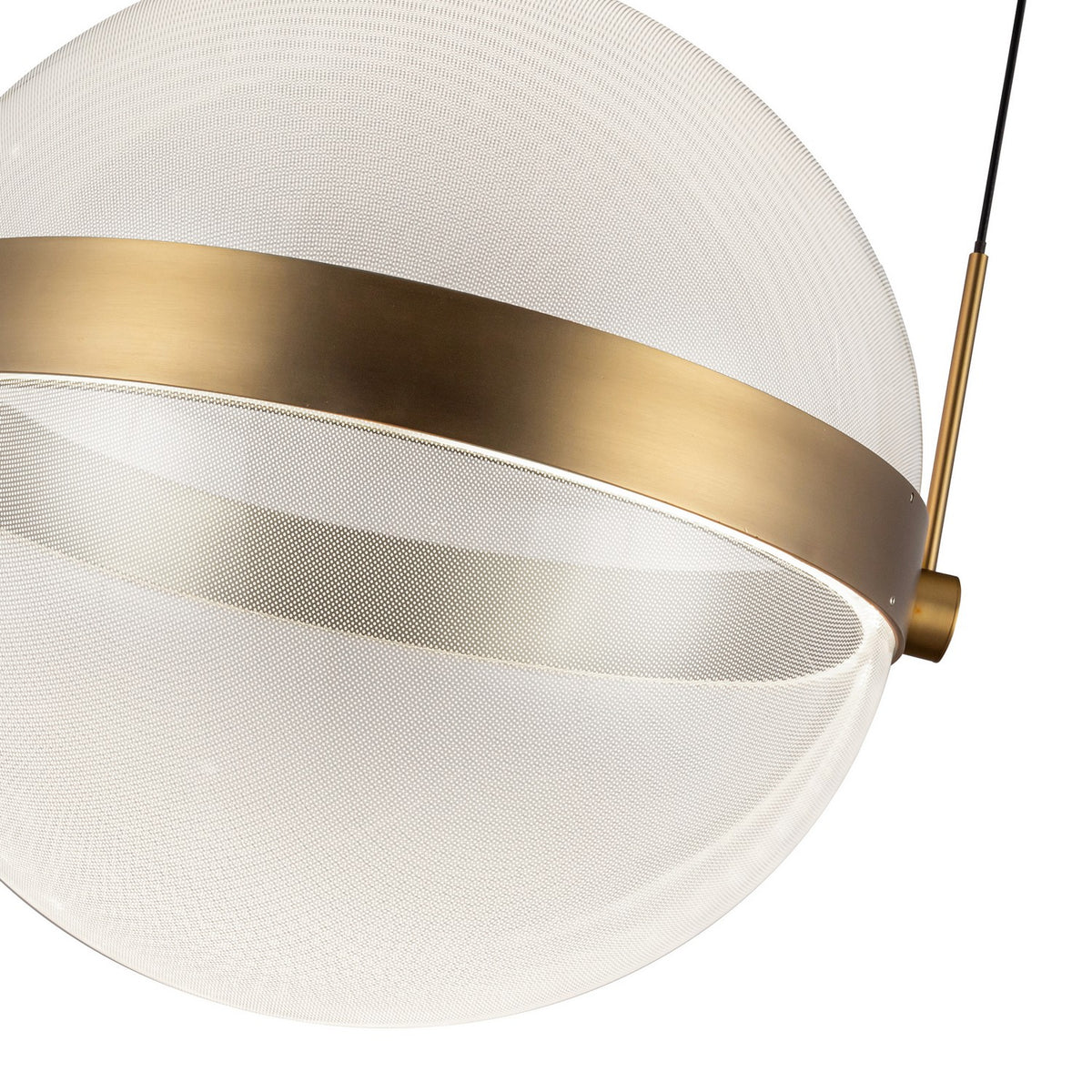 Lustre Pisces Or brossé/Guide de lumière – vue 7