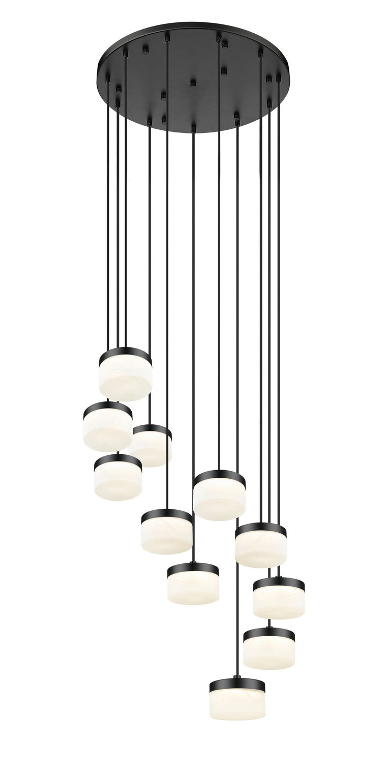 Lustre Renaud Noir mat, 28" – vue 3