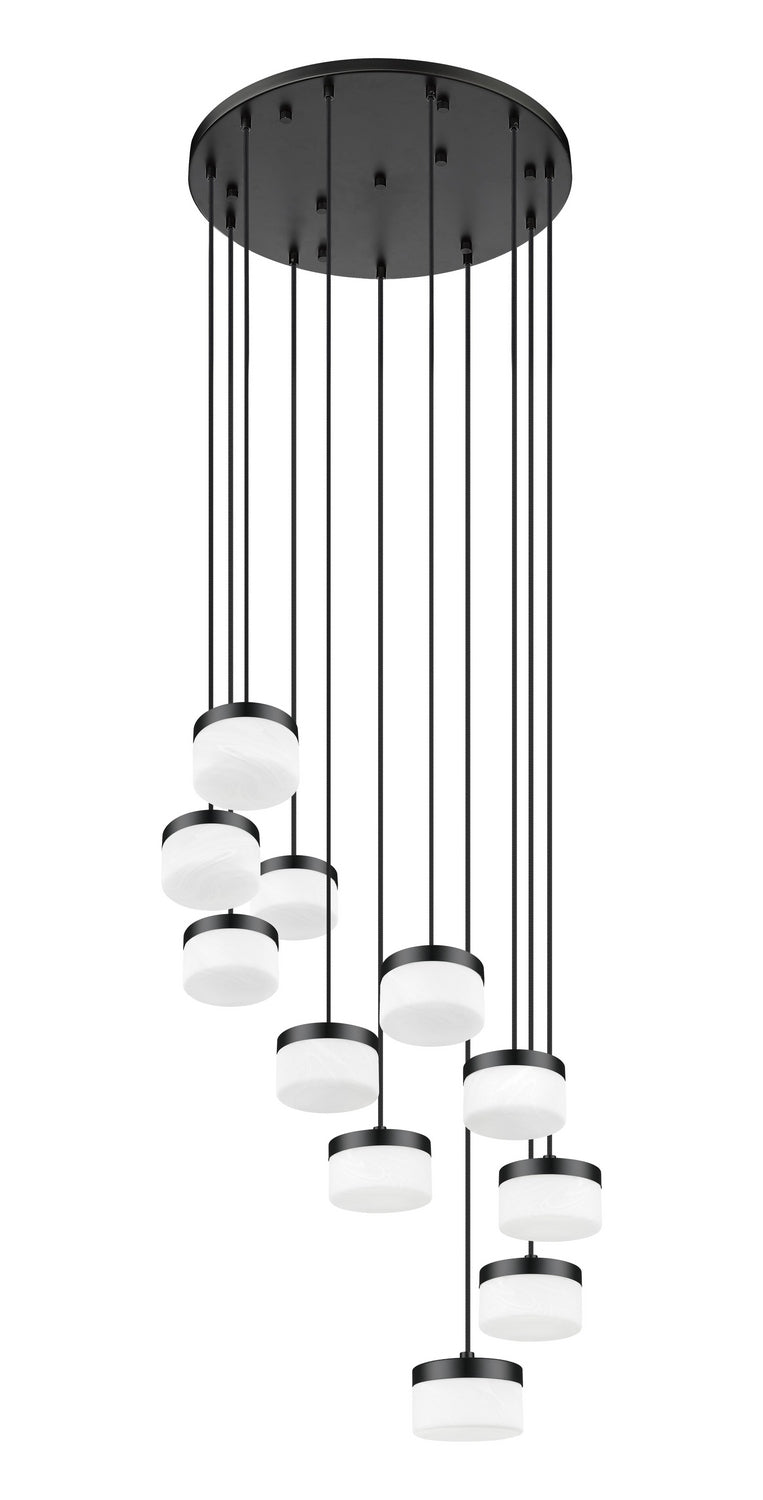 Lustre Renaud Noir mat, 28" – vue 5