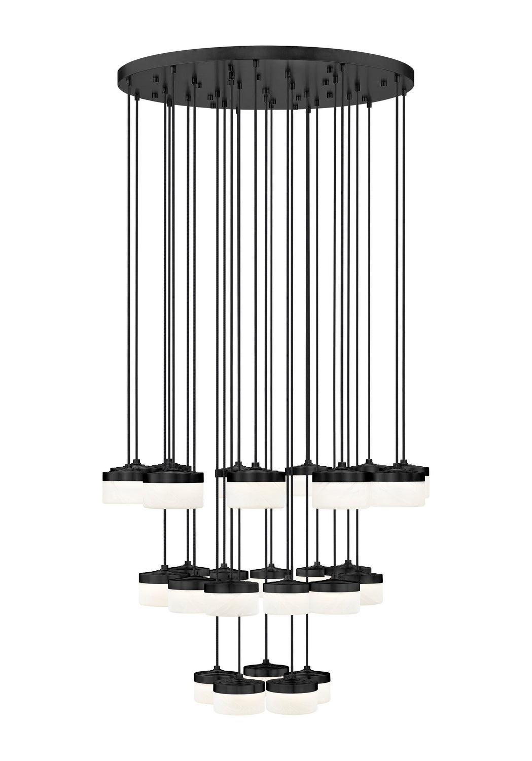 Lustre Renaud Noir mat, 40 3/4" – vue 2