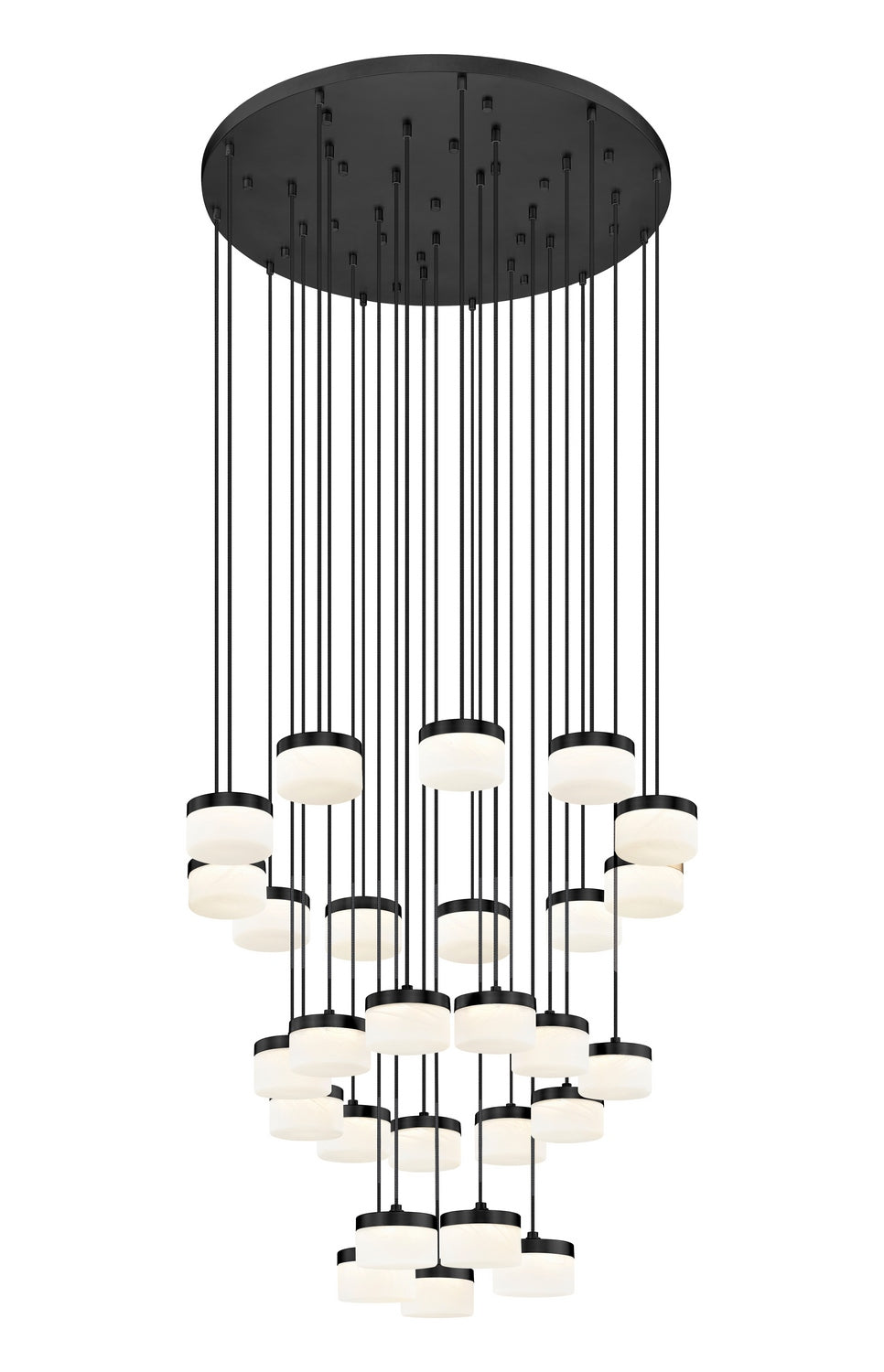 Lustre Renaud Noir mat, 40 3/4" – vue 3