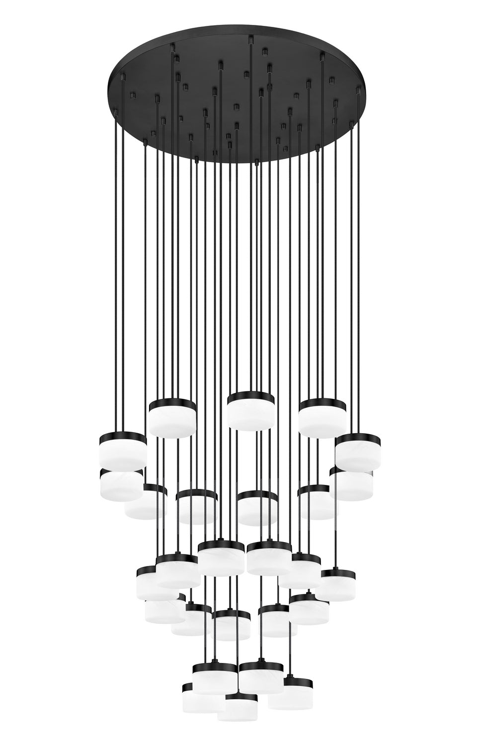 Lustre Renaud Noir mat, 40 3/4" – vue 5