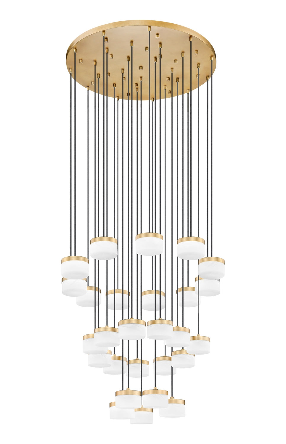 Lustre Renaud Or moderne, 40 3/4" – vue 3
