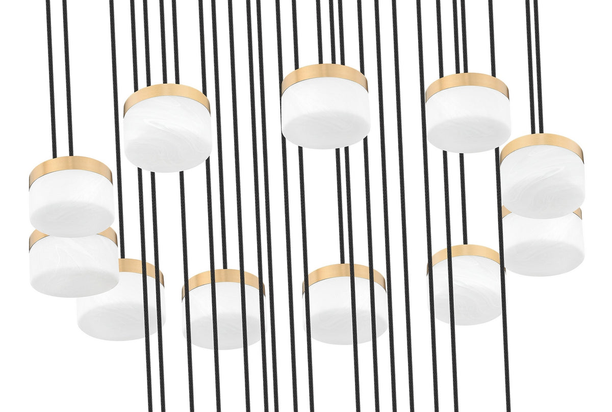 Lustre Renaud Or moderne, 40 3/4" – vue 5