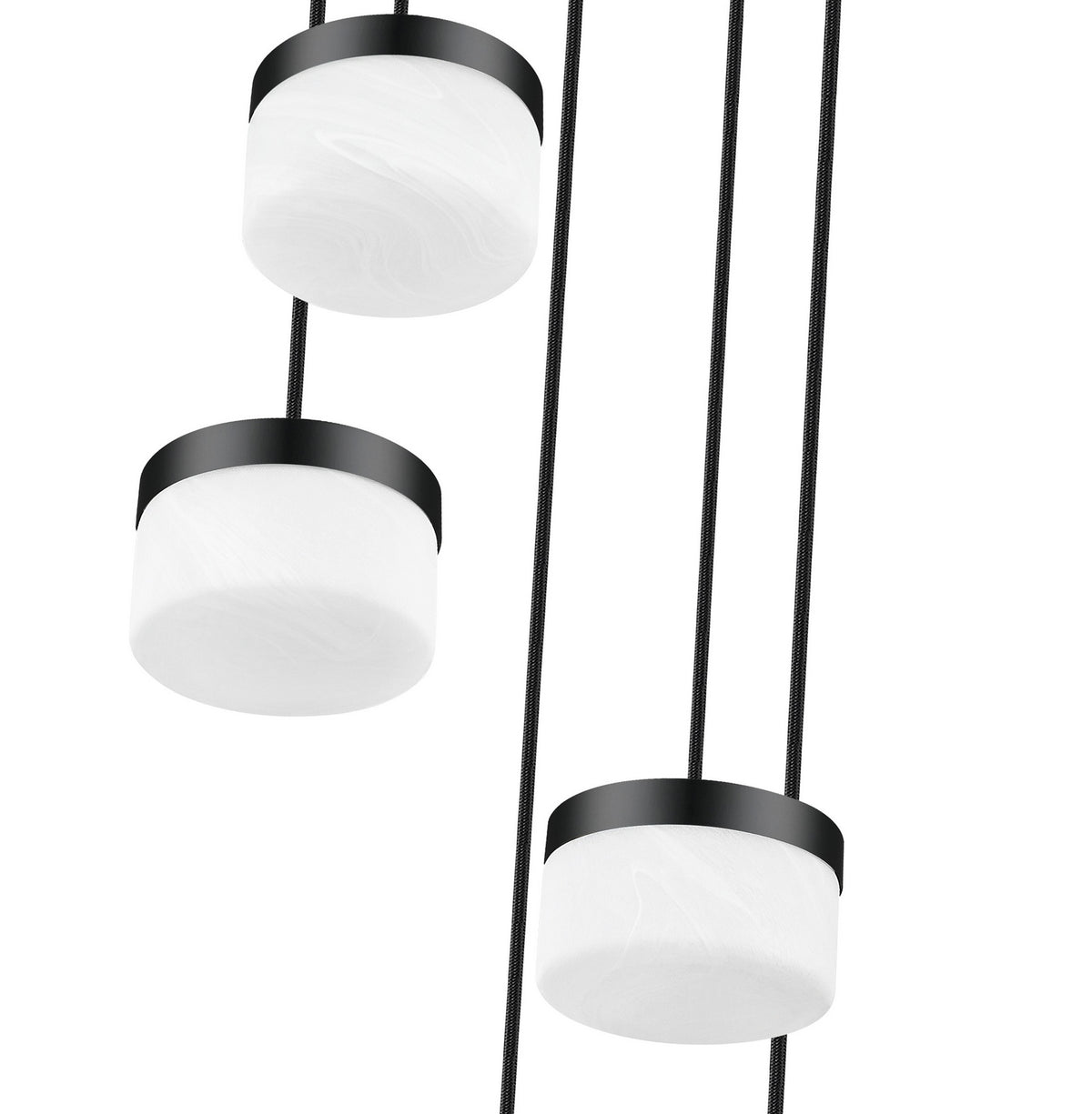 Lustre Renaud Noir mat, 15 3/4" – vue 4