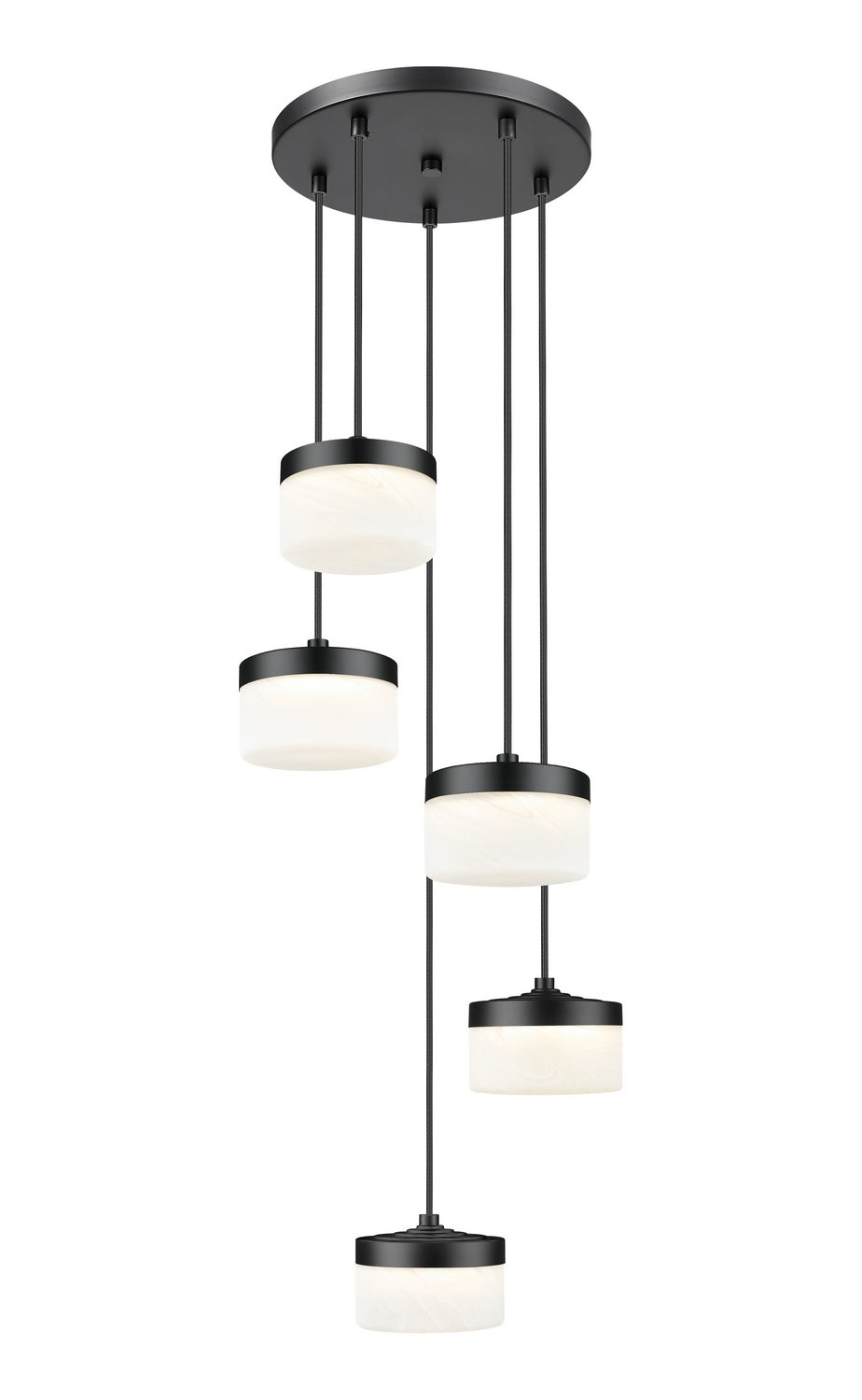 Lustre Renaud Noir mat, 15 3/4" – Z-Lite