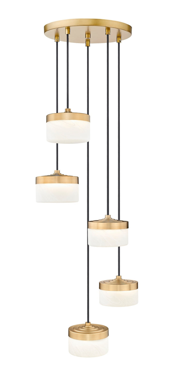 Lustre Renaud Or moderne, 15 3/4" – vue 2