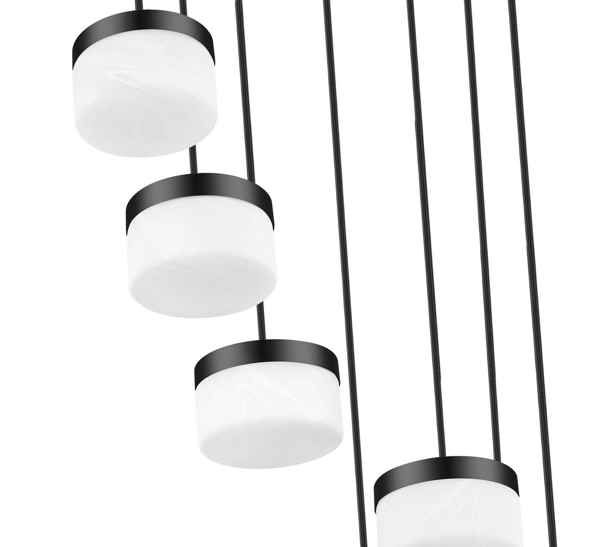 Lustre Renaud Noir mat, 21" – vue 4