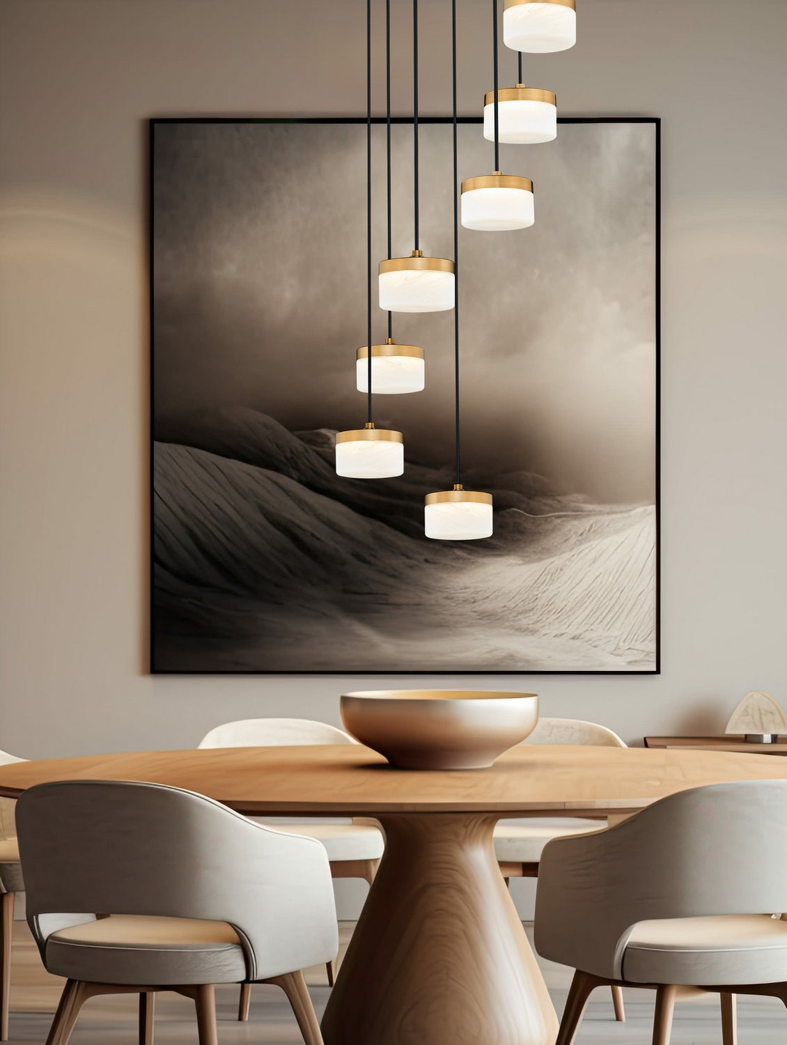 Lustre Renaud Or moderne, 21" – vue 6