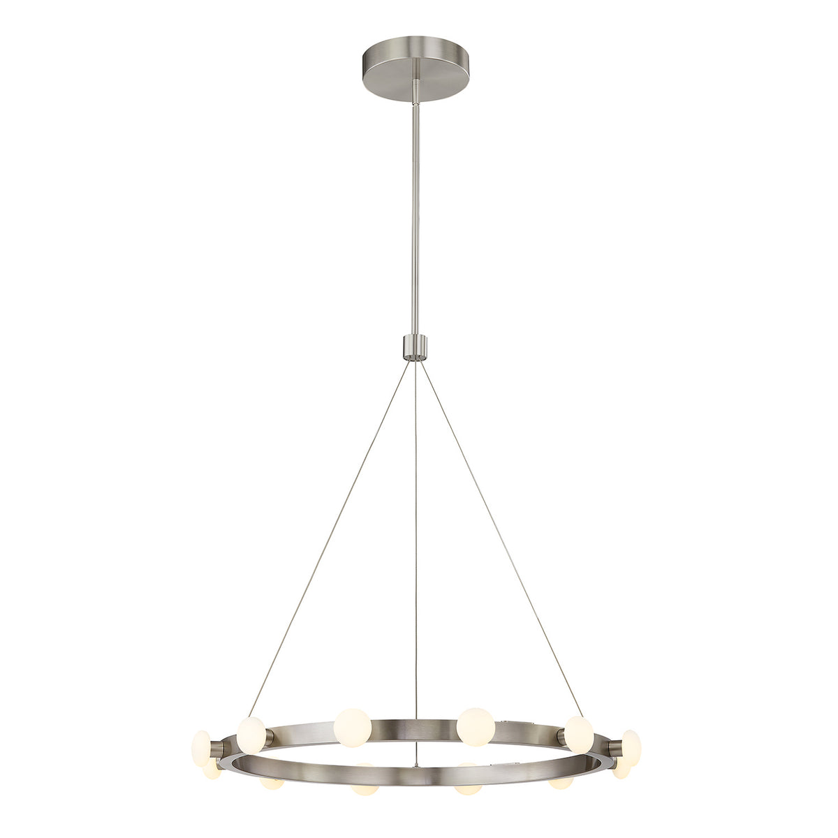 Lustre Rezz Nickel brossé, 27 5/8" – vue 2
