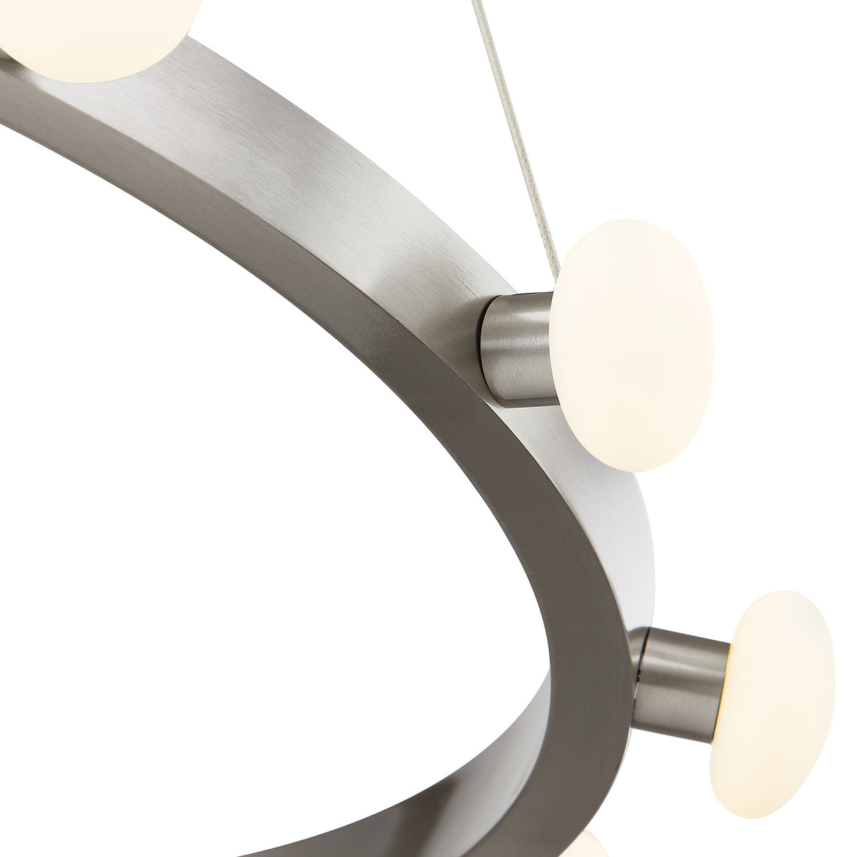 Lustre Rezz Nickel brossé, 27 5/8" – vue 3