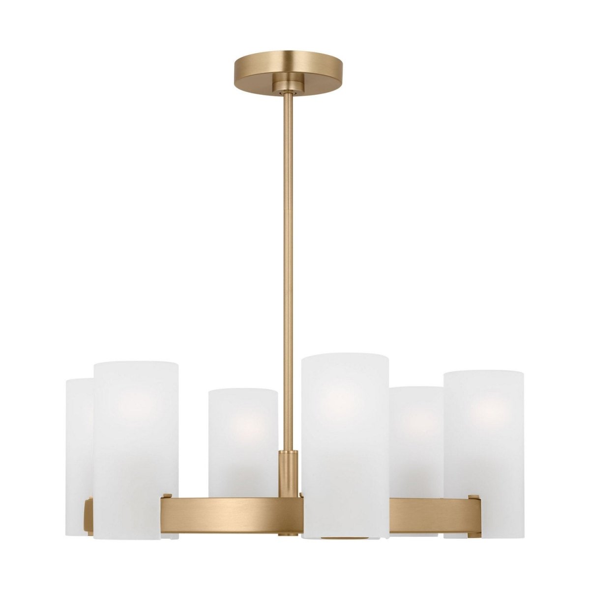 Lustre Rhode - Laiton satiné 23 1/2" by Visual Comfort Studio | Luminaires & cie