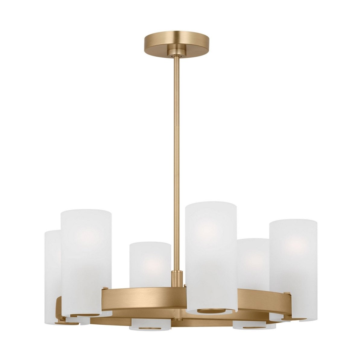 Lustre Rhode - Laiton satiné 30" by Visual Comfort Studio | Luminaires & cie