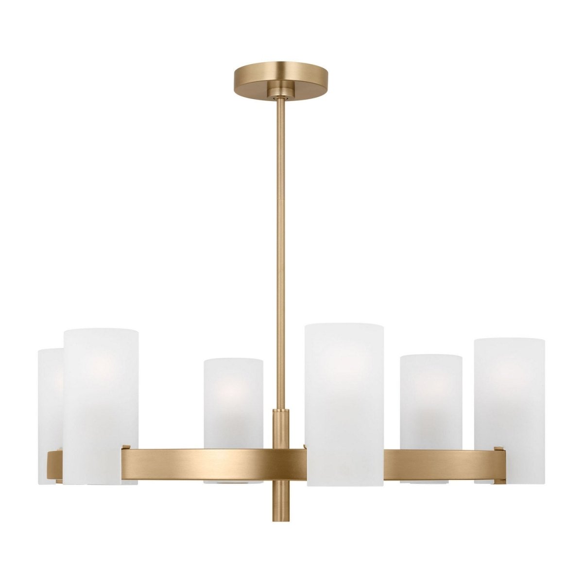 Lustre Rhode - Laiton satiné 30" by Visual Comfort Studio | Luminaires & cie