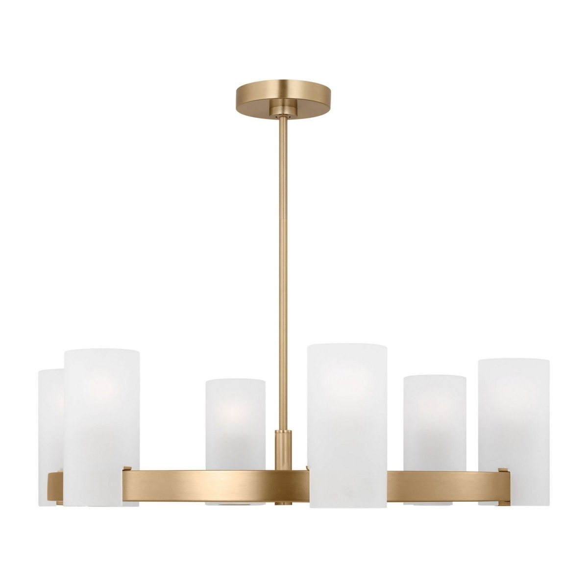 Lustre Rhode - Laiton satiné 30" by Visual Comfort Studio | Luminaires & cie