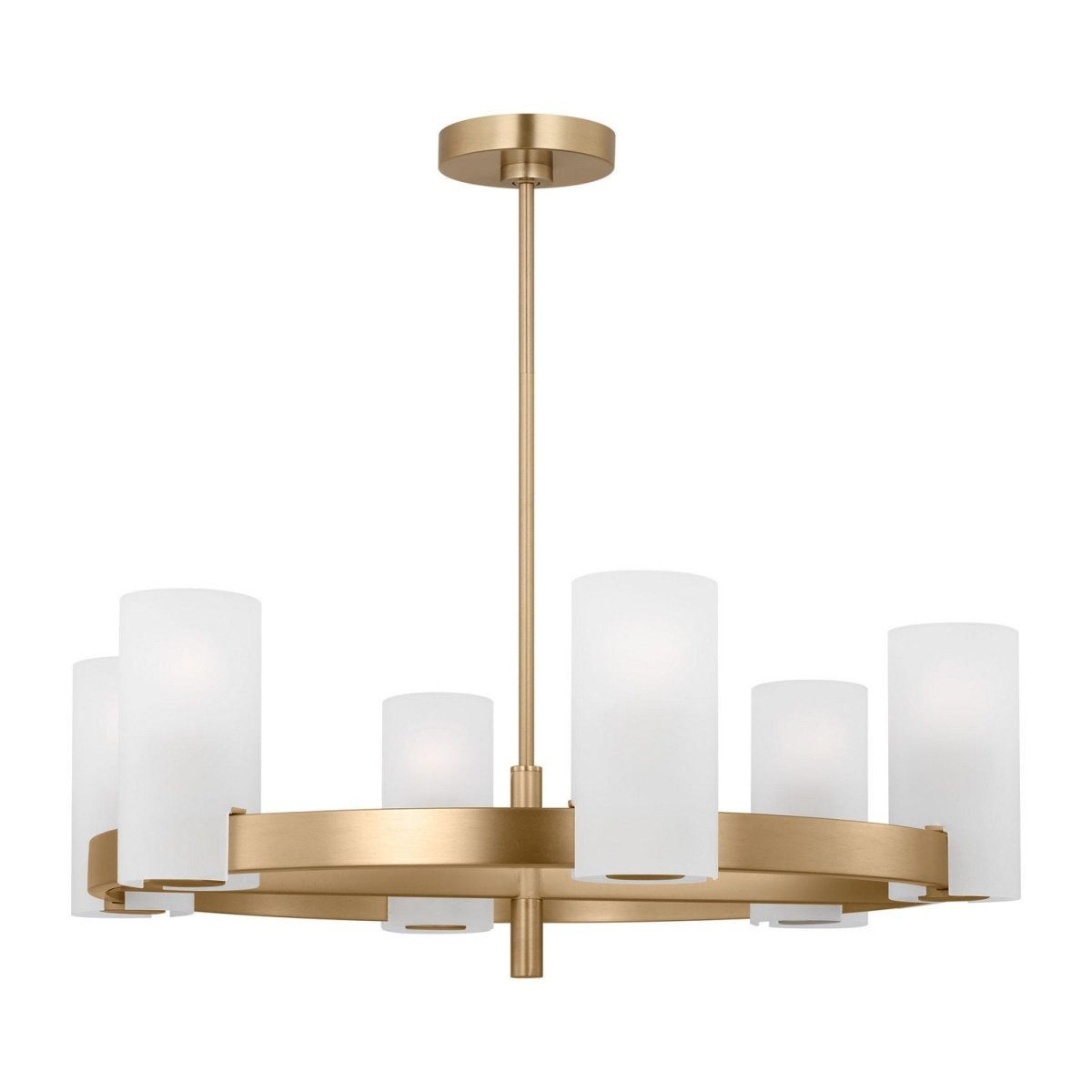 Lustre Rhode - Laiton satiné 30" by Visual Comfort Studio | Luminaires & cie