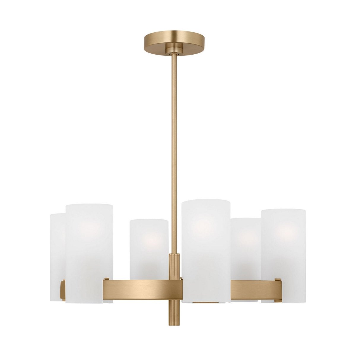 Lustre Rhode - Laiton satiné 30" by Visual Comfort Studio | Luminaires & cie