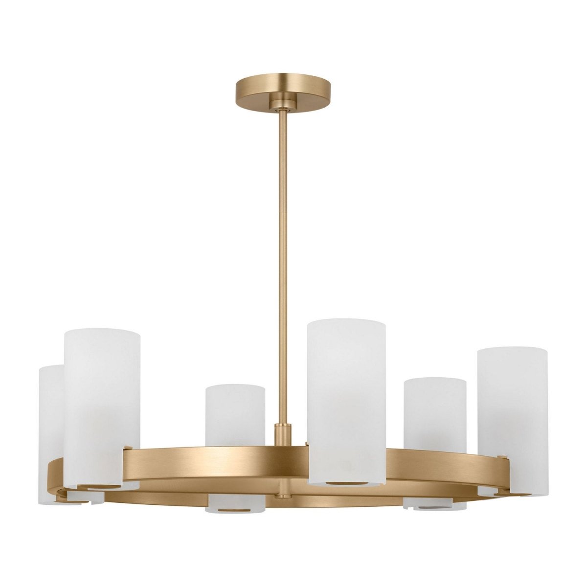 Lustre Rhode - Laiton satiné 30" by Visual Comfort Studio | Luminaires & cie