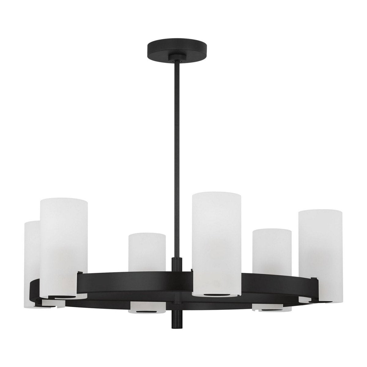 Lustre Rhode - Laiton satiné 30" by Visual Comfort Studio | Luminaires & cie