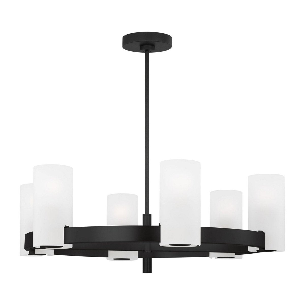 Lustre Rhode - Laiton satiné 30" by Visual Comfort Studio | Luminaires & cie