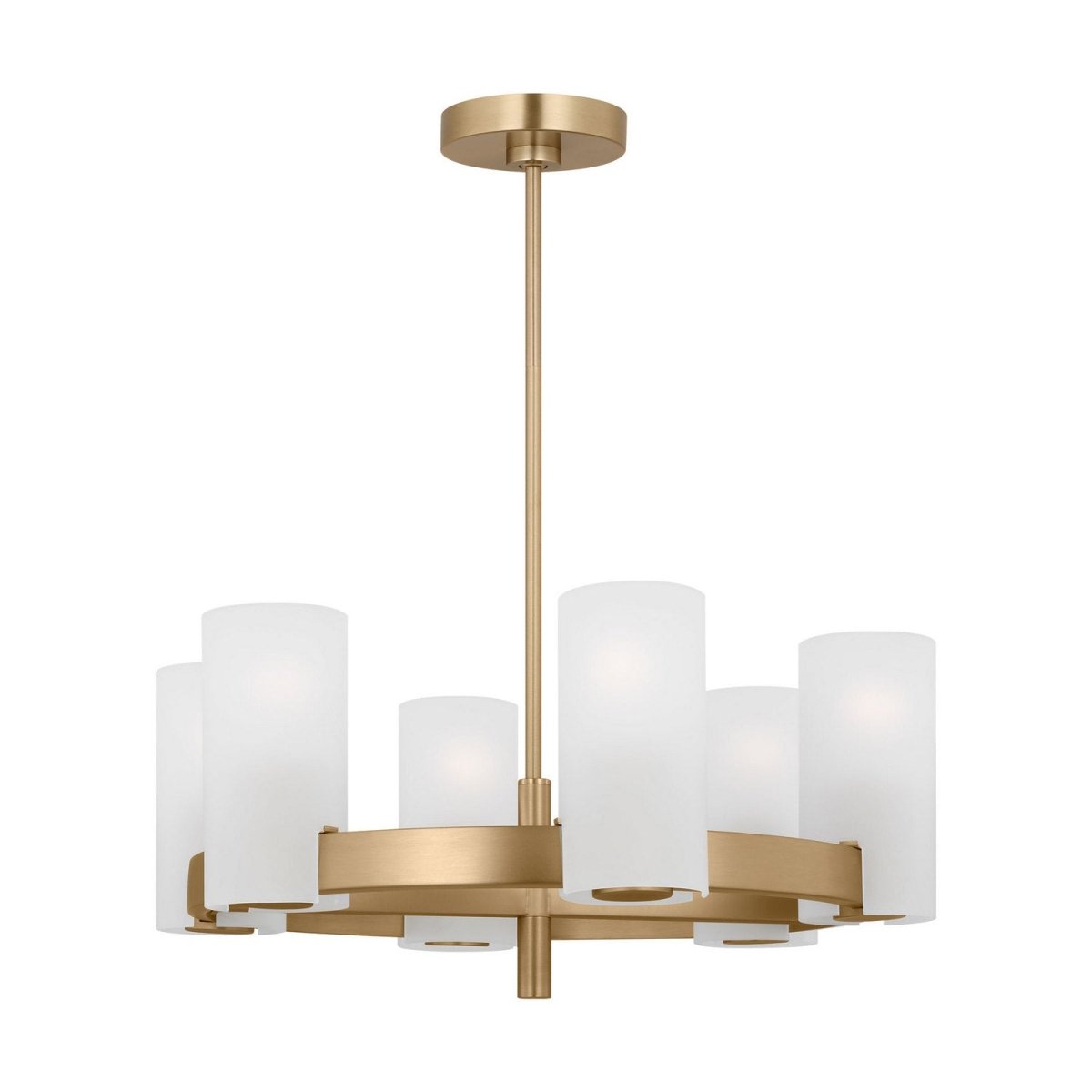 Lustre Rhode - Laiton satiné 30" by Visual Comfort Studio | Luminaires & cie