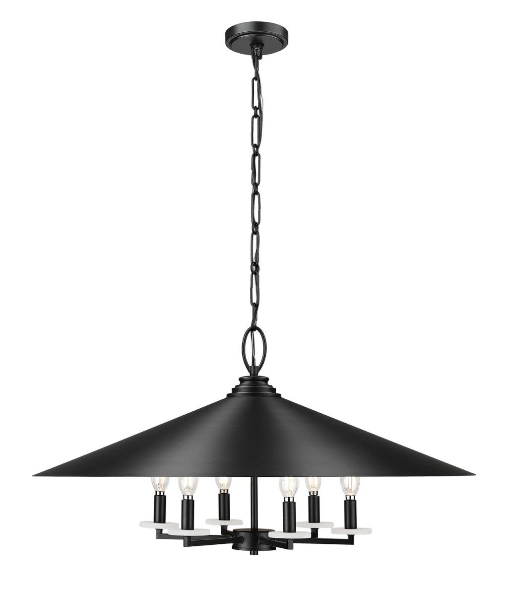 Lustre Rialto - Étain signature 32" by Z-Lite | Luminaires & cie