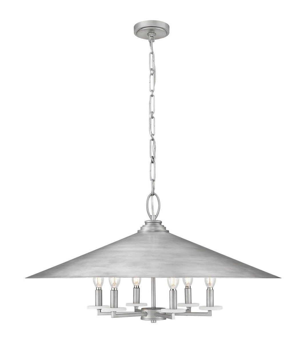 Lustre Rialto - Étain signature 32" by Z-Lite | Luminaires & cie