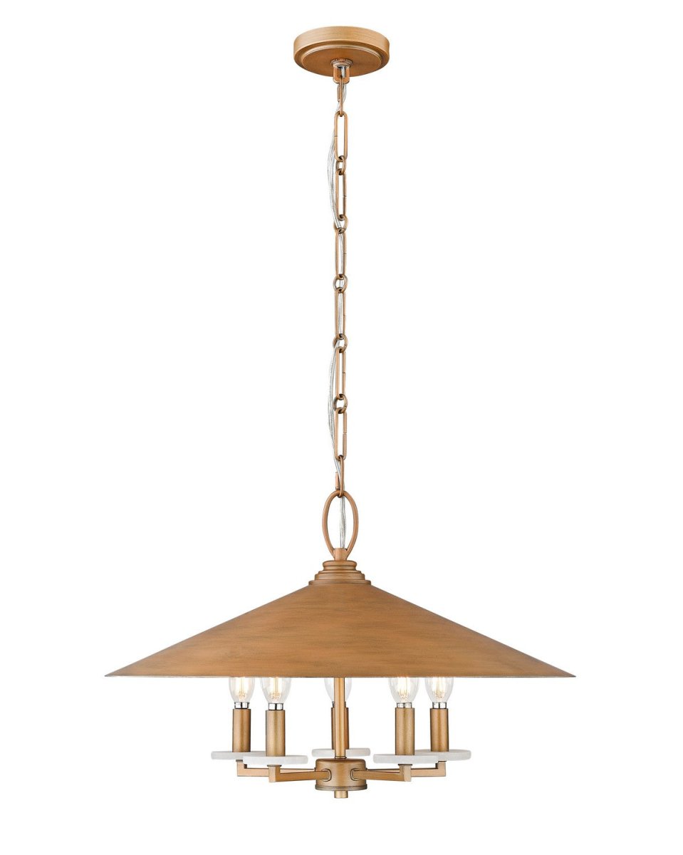 Lustre Rialto - Étain signature 32" by Z-Lite | Luminaires & cie