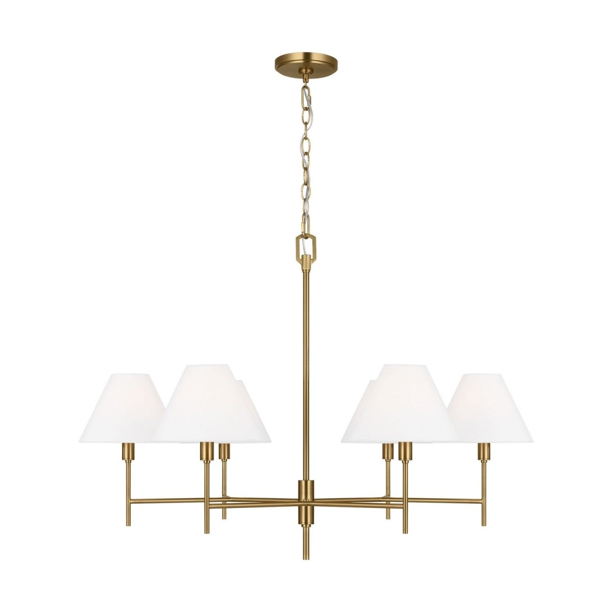 Lustre Ridgewood - Laiton bruni 36" by Visual Comfort Studio | Luminaires & cie