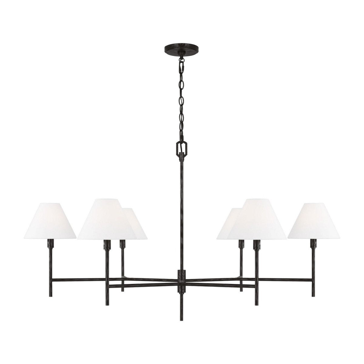 Lustre Ridgewood - Fer vieilli 48" by Visual Comfort Studio | Luminaires & cie
