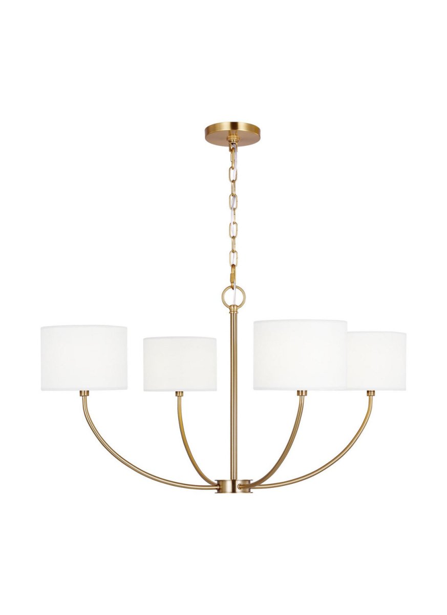 Lustre Sawyer - Laiton bruni 31 3/4" by Visual Comfort Studio | Luminaires & cie