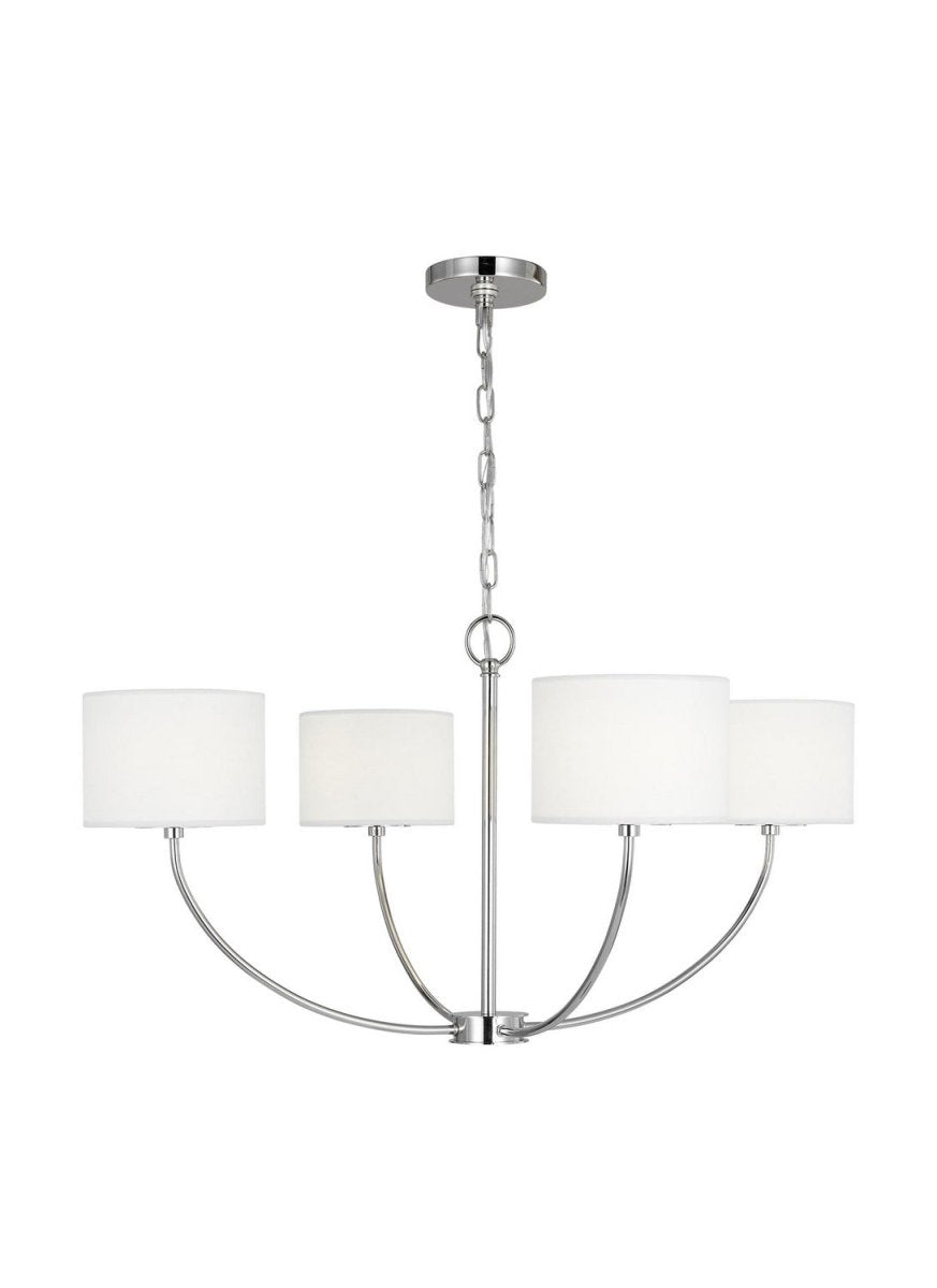 Lustre Sawyer - Nickel poli 31 3/4" by Visual Comfort Studio | Luminaires & cie