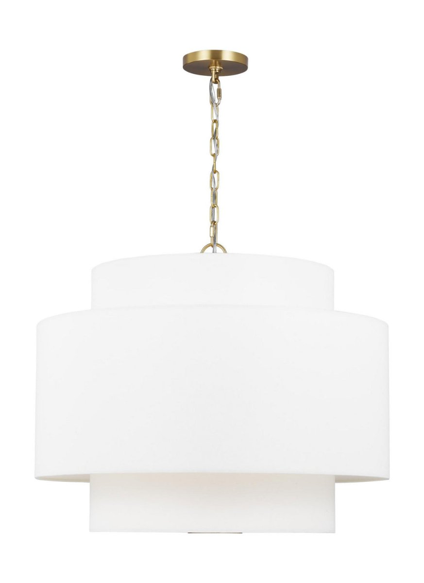 Lustre Sawyer - Laiton bruni 26" by Visual Comfort Studio | Luminaires & cie
