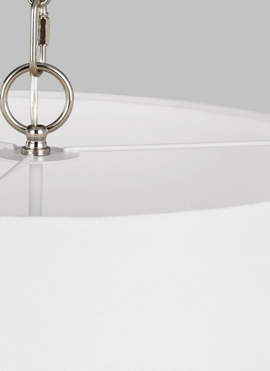 Lustre Sawyer - Rotin blond 32" by Visual Comfort Studio | Luminaires & cie