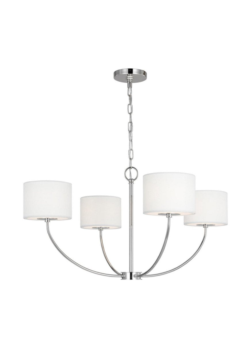 Lustre Sawyer - Rotin blond 32" by Visual Comfort Studio | Luminaires & cie