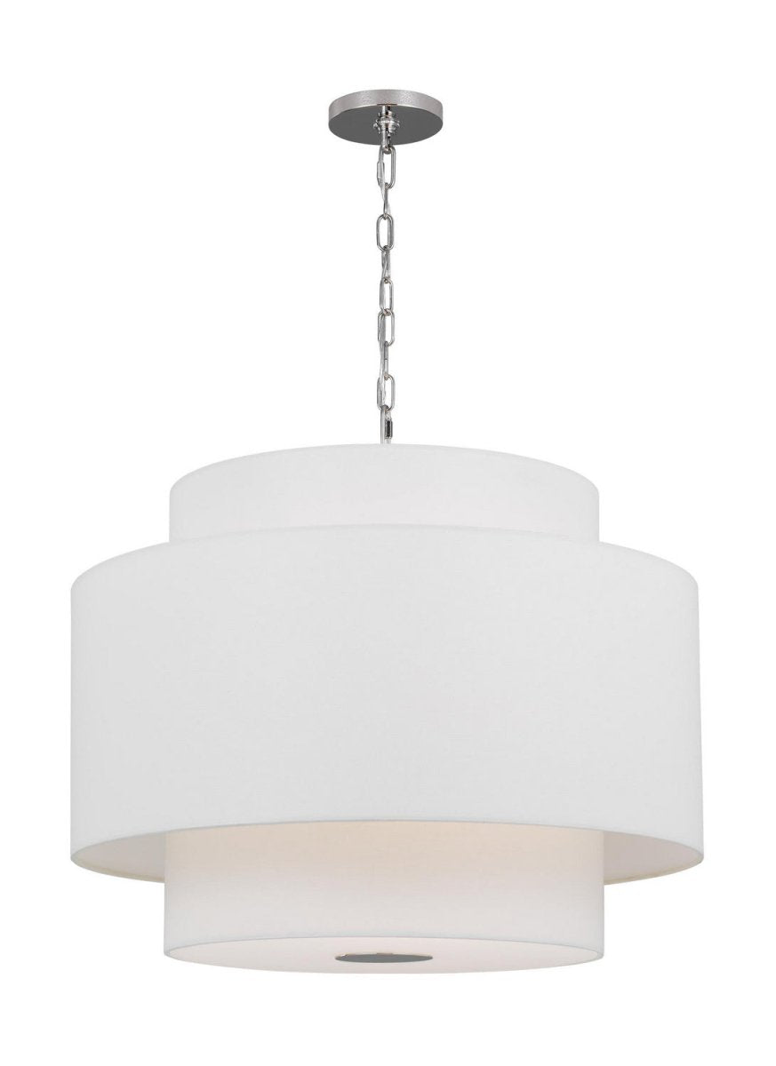 Lustre Sawyer - Rotin blond 32" by Visual Comfort Studio | Luminaires & cie
