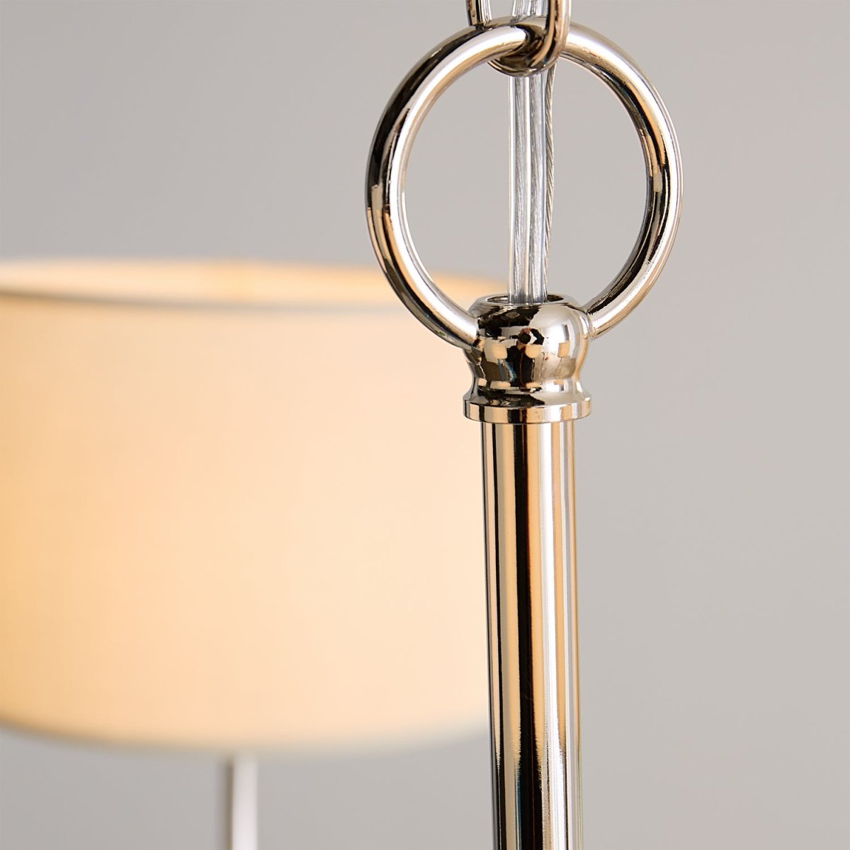 Lustre Sawyer - Rotin blond 32" by Visual Comfort Studio | Luminaires & cie