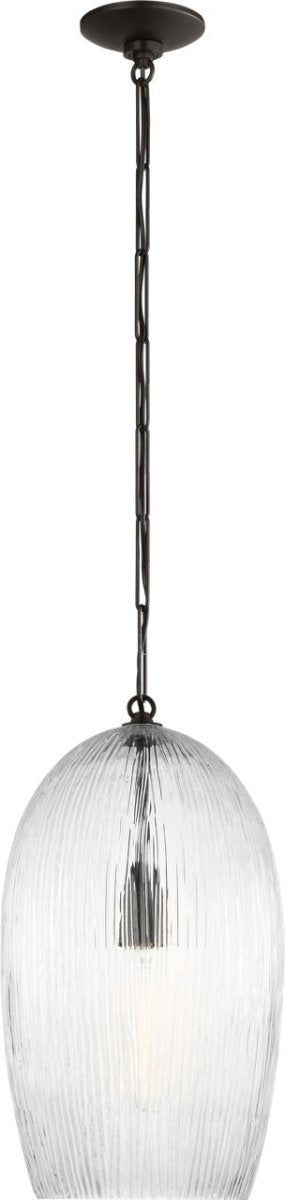 Lustre Serafina - Fer vieilli by Visual Comfort Studio | Luminaires & cie