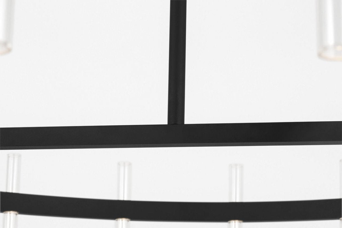 Lustre Silas - Noir minuit 36" by Visual Comfort Studio | Luminaires & cie