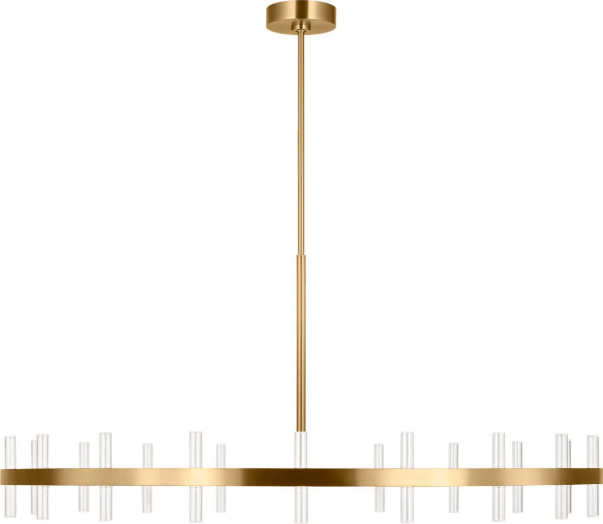 Lustre Silas - Noir minuit 36" by Visual Comfort Studio | Luminaires & cie