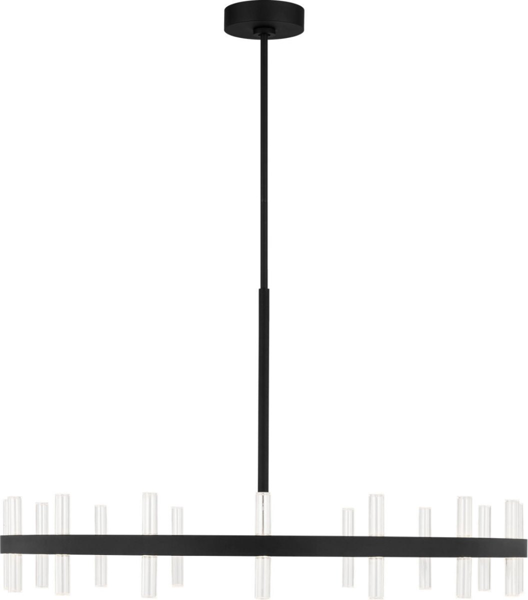 Lustre Silas - Noir minuit 36" by Visual Comfort Studio | Luminaires & cie