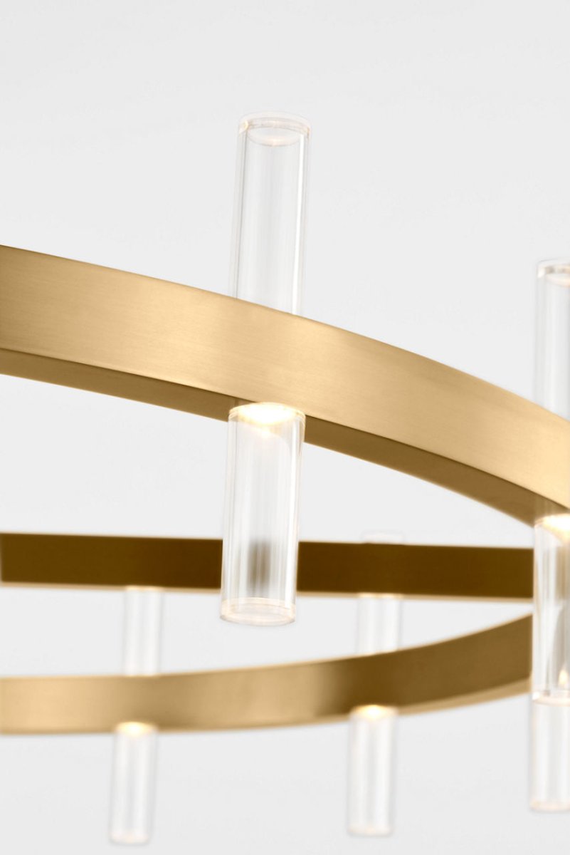 Lustre Silas - Noir minuit 36" by Visual Comfort Studio | Luminaires & cie
