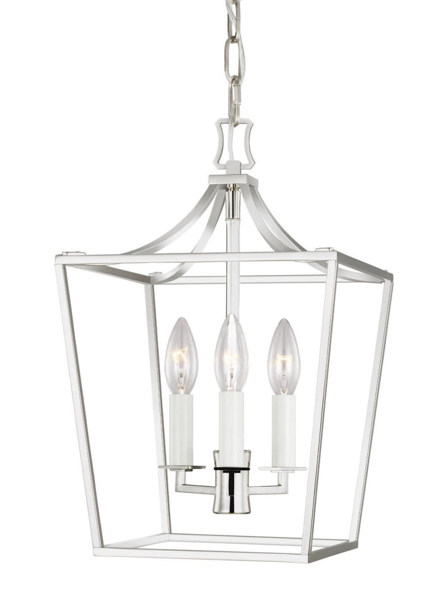 Lustre Southold - Nickel poli 10" by Visual Comfort Studio | Luminaires & cie