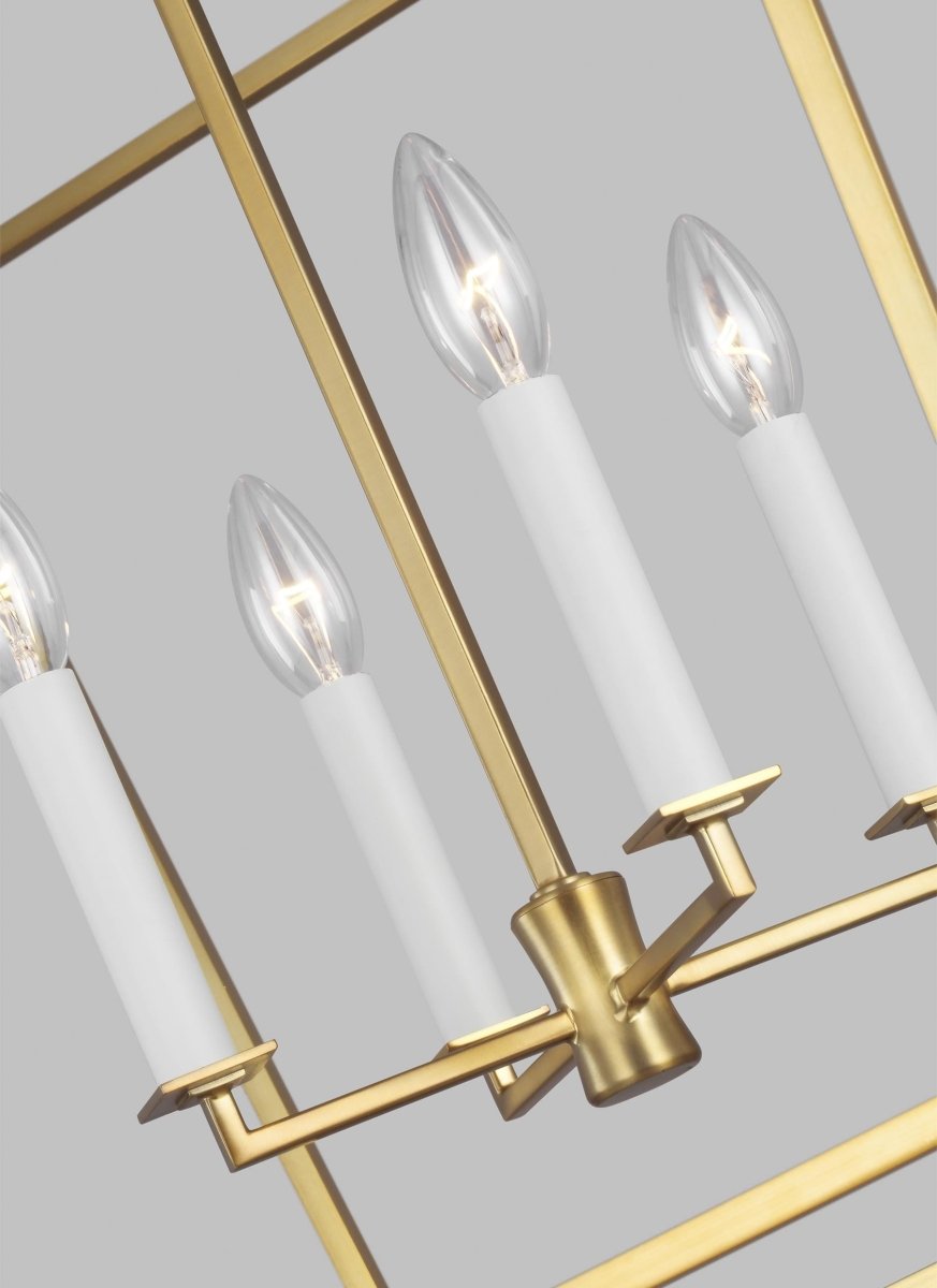 Lustre Southold - Nickel poli 10" by Visual Comfort Studio | Luminaires & cie