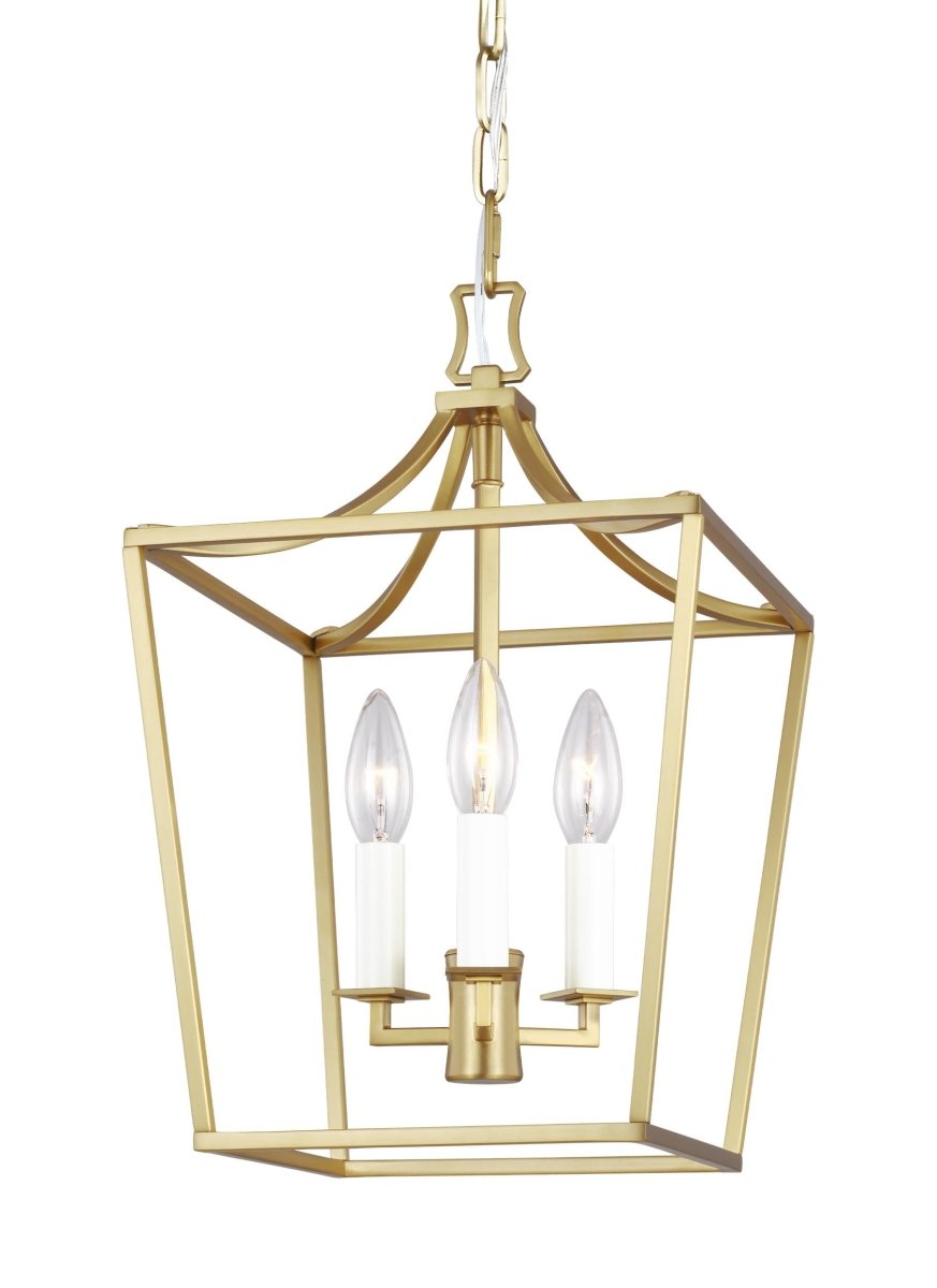 Lustre Southold - Nickel poli 10" by Visual Comfort Studio | Luminaires & cie