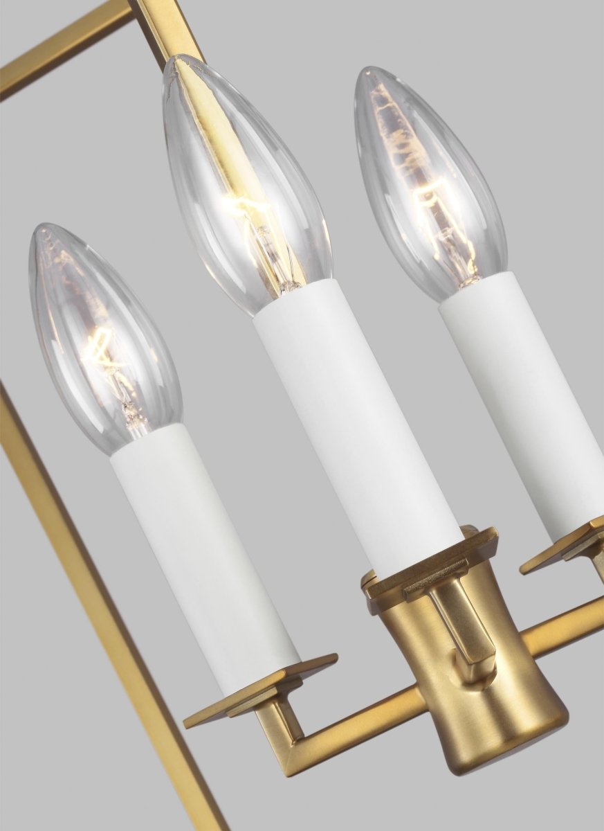 Lustre Southold - Nickel poli 10" by Visual Comfort Studio | Luminaires & cie
