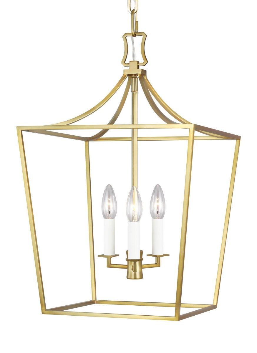 Lustre Southold - Nickel poli 10" by Visual Comfort Studio | Luminaires & cie