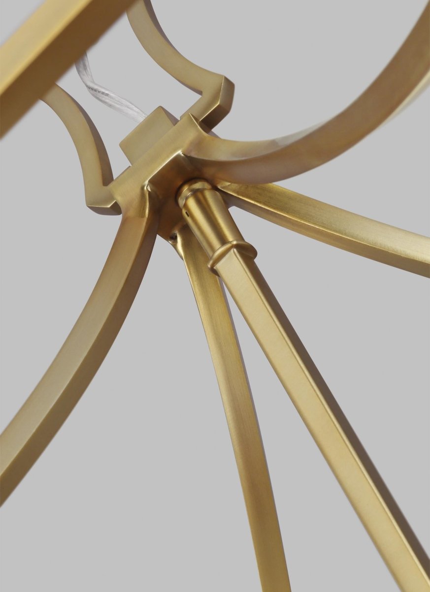 Lustre Southold - Nickel poli 10" by Visual Comfort Studio | Luminaires & cie